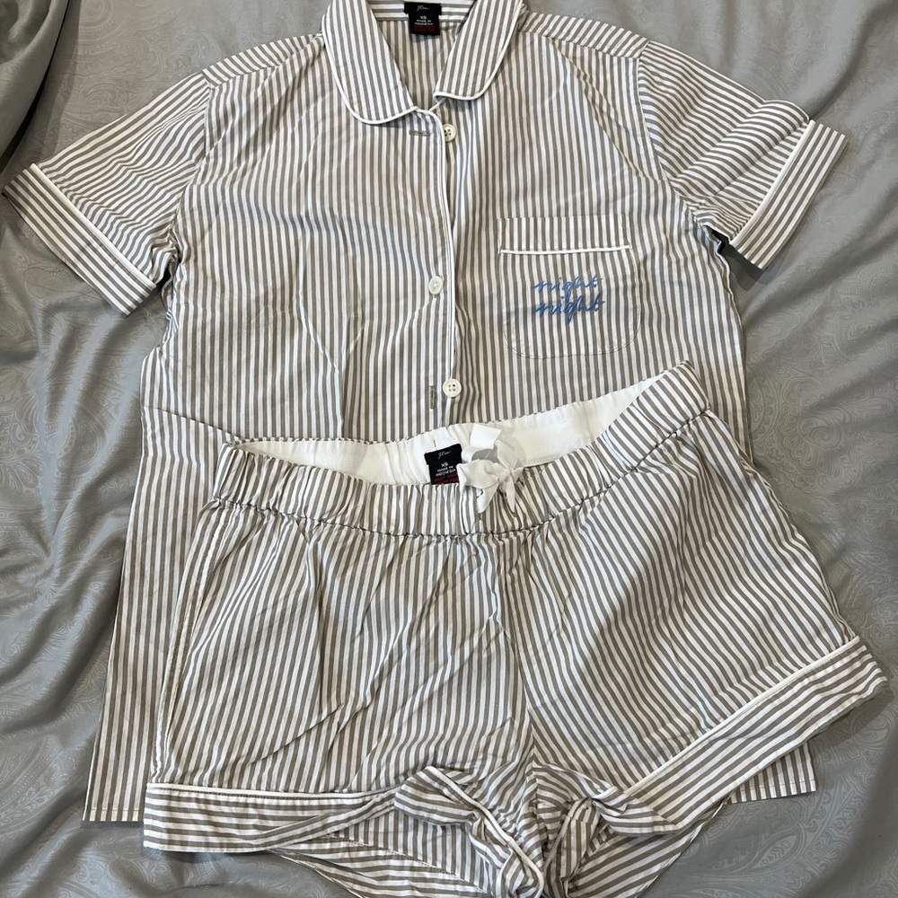 J.Crew cotton pajamas